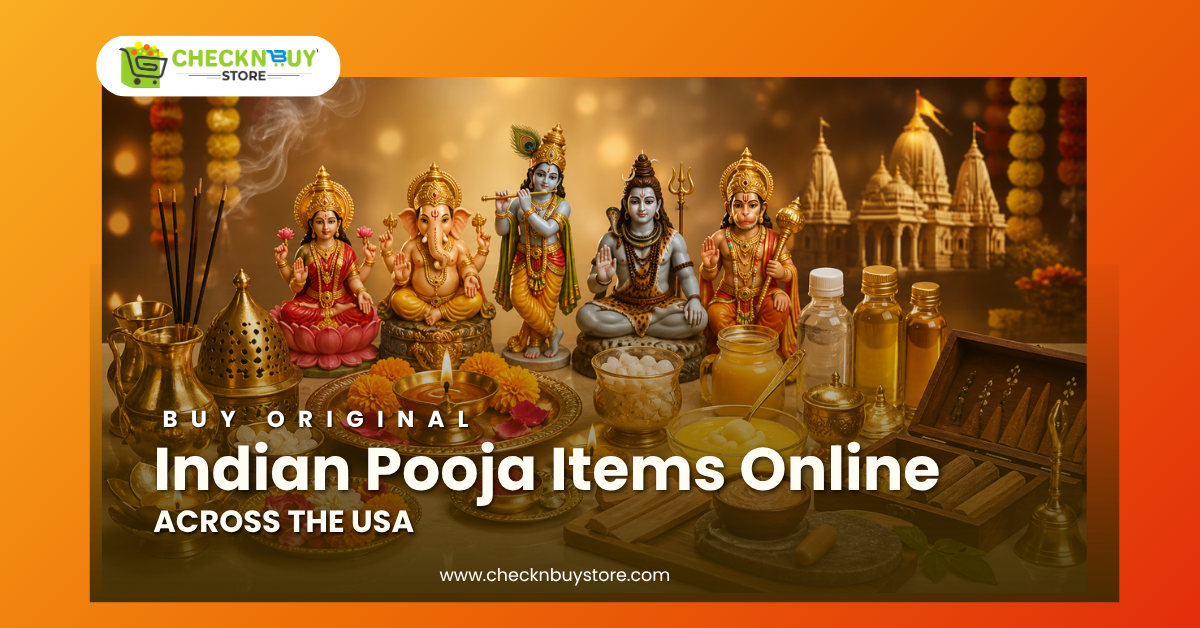 Buy Original Indian Pooja Items Online Across the USA