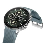 OnePlus Watch 2 with Wear OS 4,Snapdragon W5 Chipset,Upto 100Hrs Battery Life,1.43'' AMOLED Display,Stainless Steel & Sapphire Crystal Build,Dual Frequency GPS,5 ATM,IP68 & BT Calling (Radiant Steel)