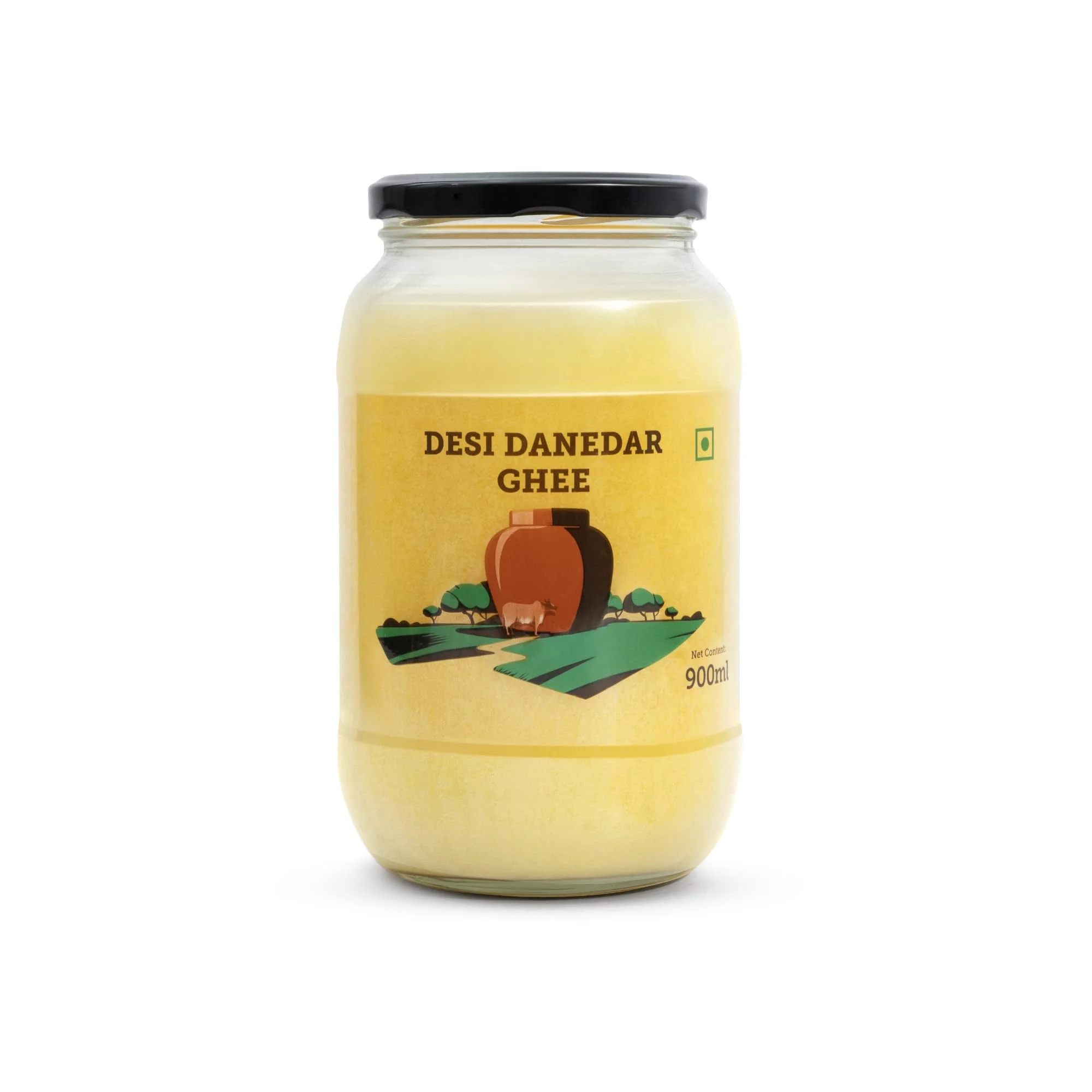 Country Delight Desi Danedar Ghee 900 ML | Cow Ghee 900 ML Pure (Pack of 1)