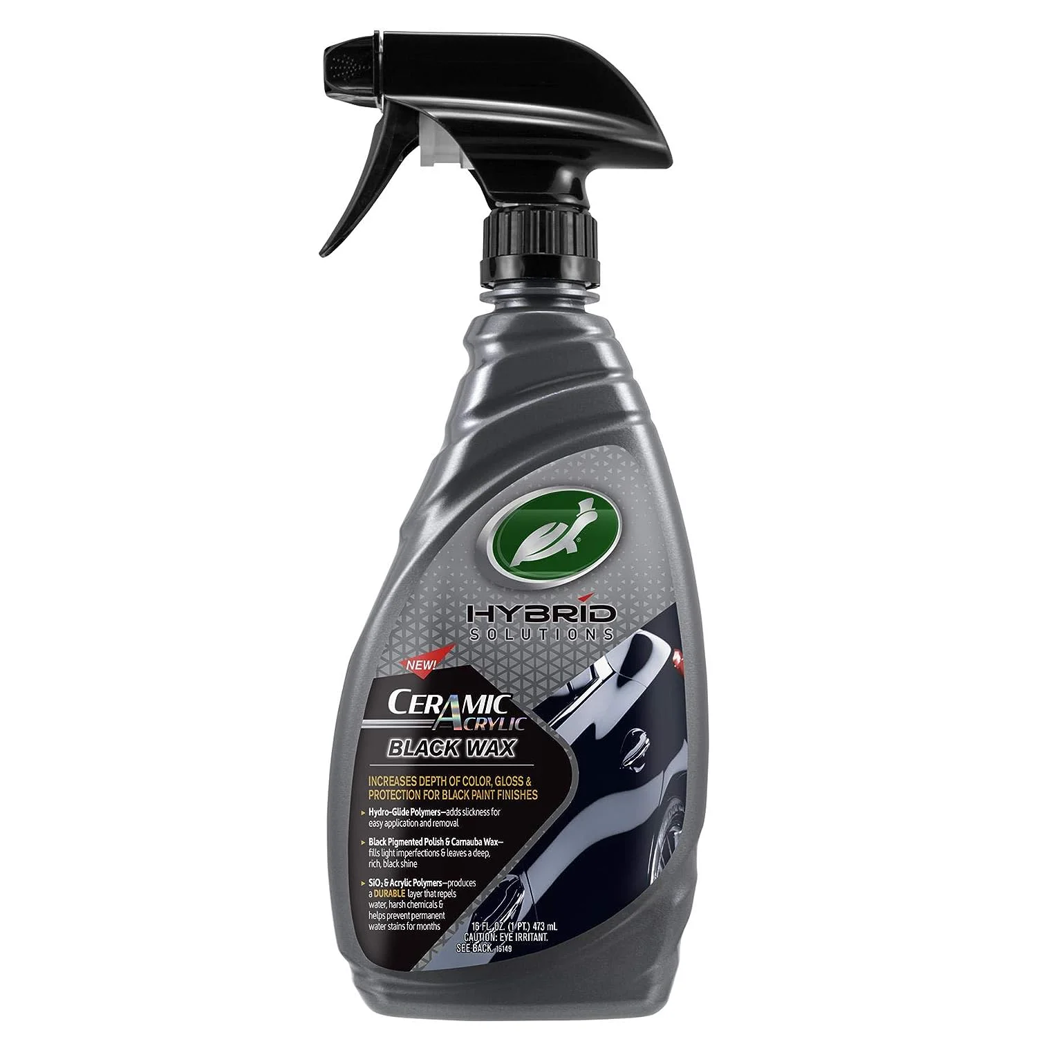 Turtle Wax 53447 Hybrid Solutions Ceramic Acrylic Black Spray Wax - 473ml