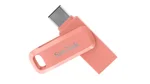SanDisk Ultra Dual Drive Go USB 3.0 Type C Flash Drive, Peach, 128GB, 5Y