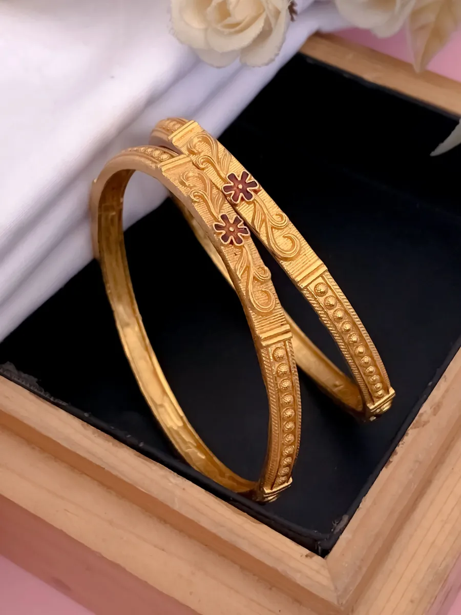 Buy 1 Get 1 Free - Vishakha Bangles (Set of 2)