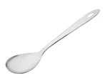 SignoraWare Kitchen Tools Stainless Steel (Food Grade) Heavy Gauge (1.5 MM) Prima Solid Oval Spoon No.4 (Serving Spoon) Chamcha for Serving Rice/Pasta/Subzi (Size 27 cm)