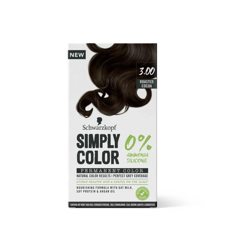 Schwarzkopf Simply Color Permanent Hair Colour 3.00 Roasted Cocoa - image 2