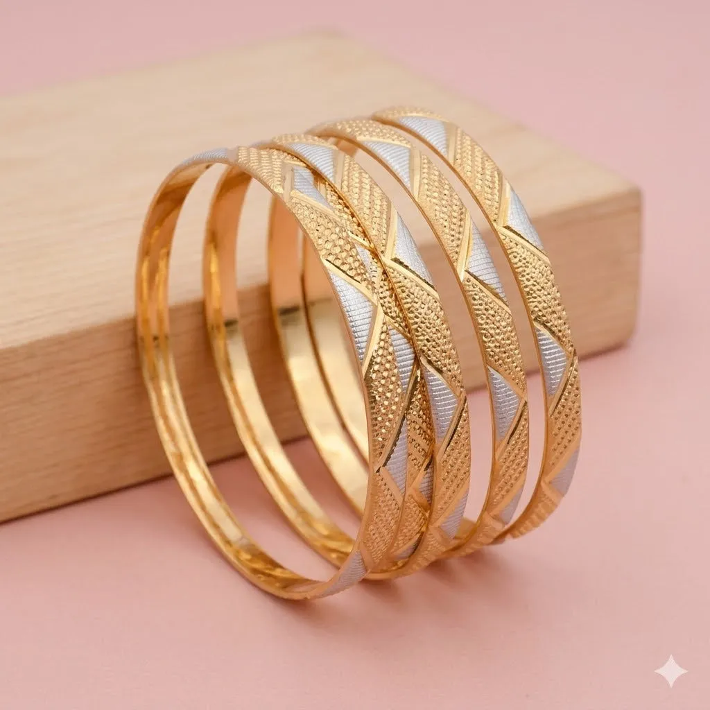 Buy 1 Get 1 Free -Niharika Bangles ( set of 4 )