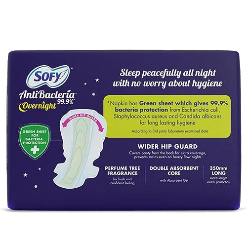 Sofy Anti Bacteria Overnight Sanitary Pads - XXL (Pack of 20 Pads) - image 3