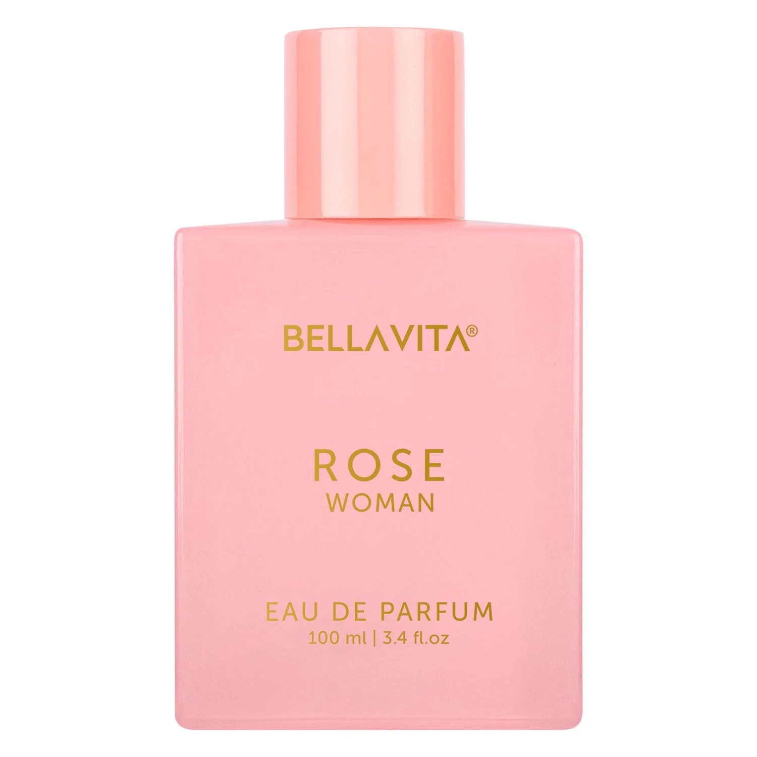 Bella Vita Luxury Rose Woman Eau De Parfum Perfume for Women with Black Currant, Vanilla, Jasmine|Floral & Sweet EDP Long Lasting Fragrance Scent 100 ML