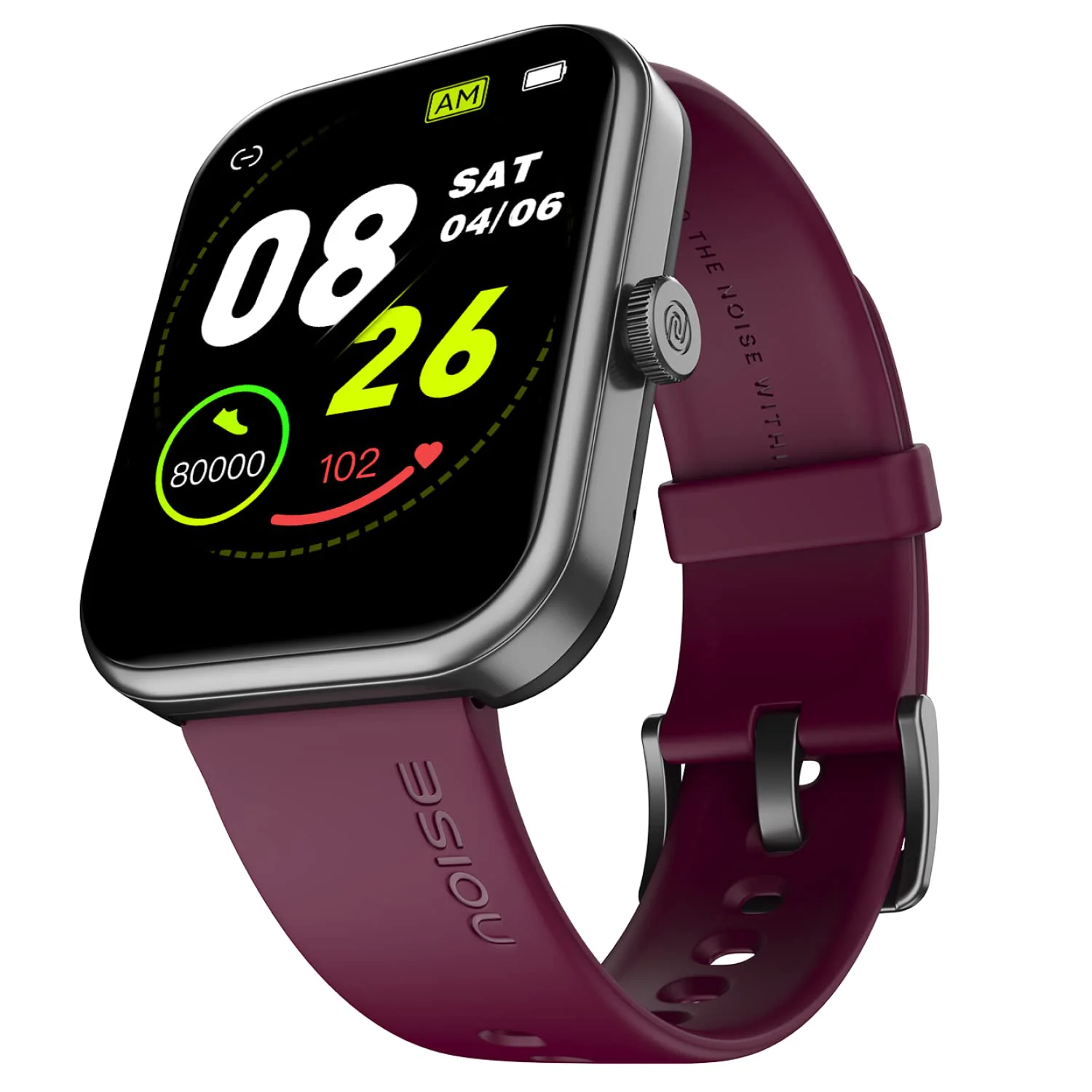 Noise Pulse 2 Max 1.85" Display, Bluetooth Calling Smart Watch (Deep Wine)