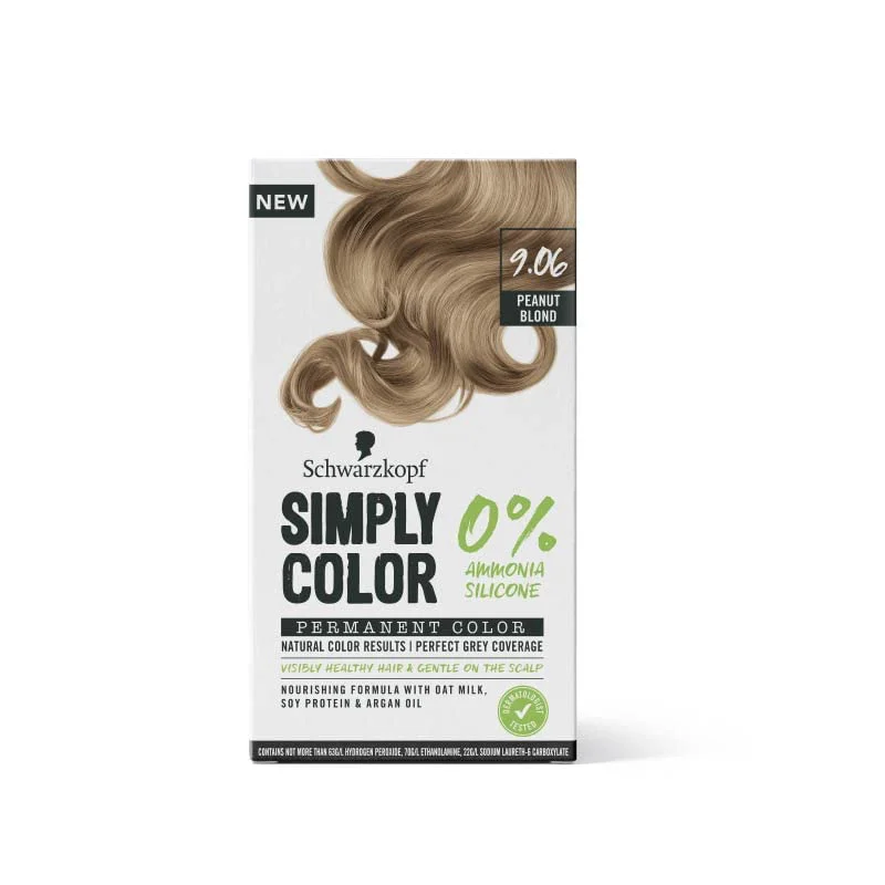 Schwarzkopf Simply Color Permanent Hair Colour 9.06 Peanut Blonde - image 2