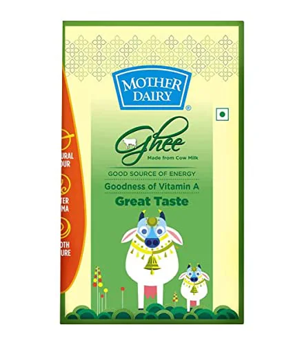 MOTHER DAIRY Cow GHEE CEKA Pack 1LTR