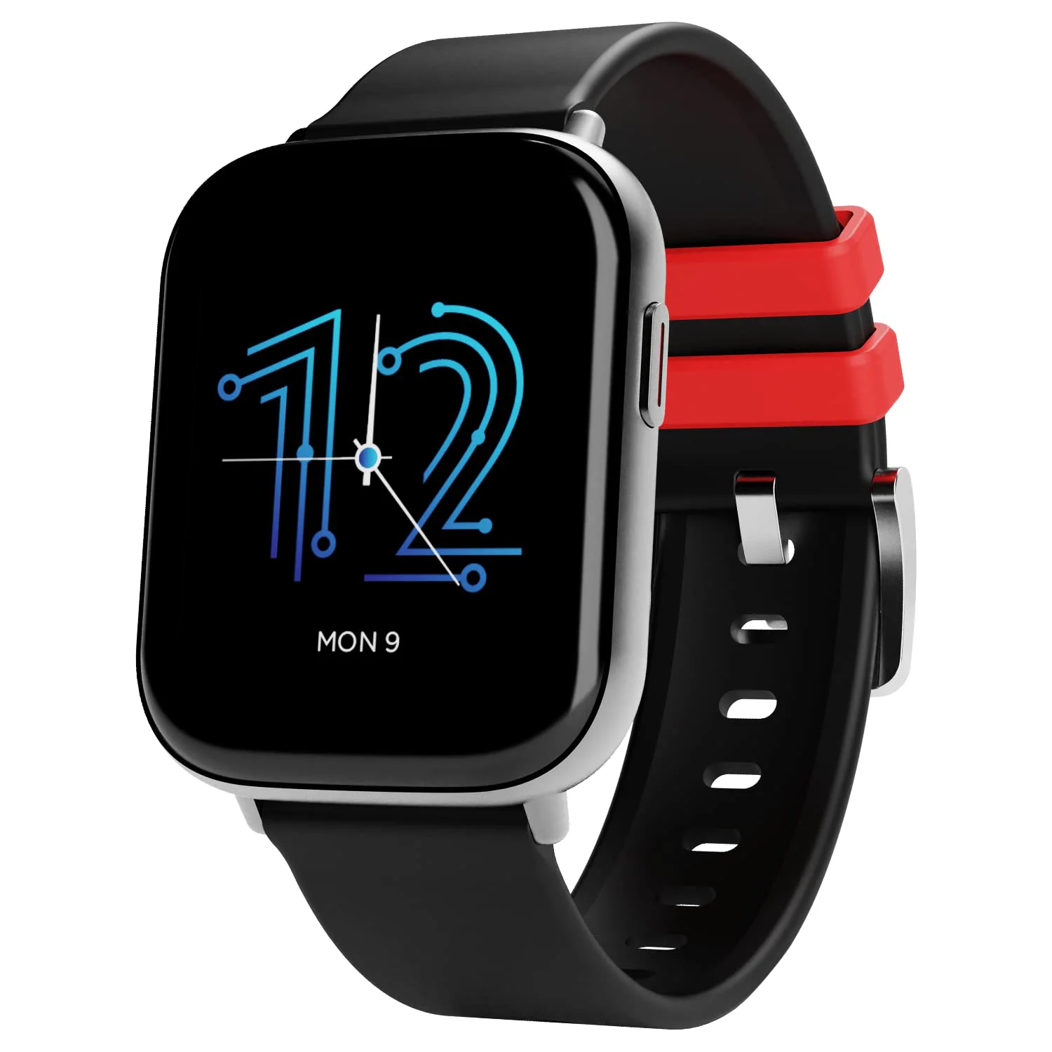 boAt Matrix Smart Watch with 1.65” AMOLED Display, Always On Mode, Slim Premium Design, Heart Rate & SpO2 Monitoring, Health Ecosystem & Multiple Sports Modes, 3ATM & 7 Days Battery Life(Pitch Black)