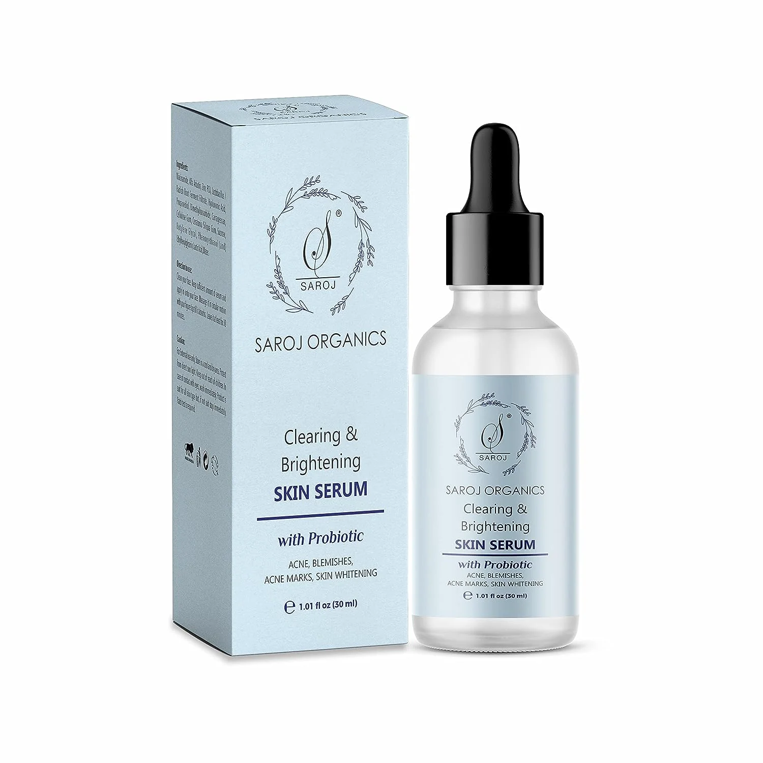 Saroj Organics Clearing And brightening Serum - 30 ml - image 2