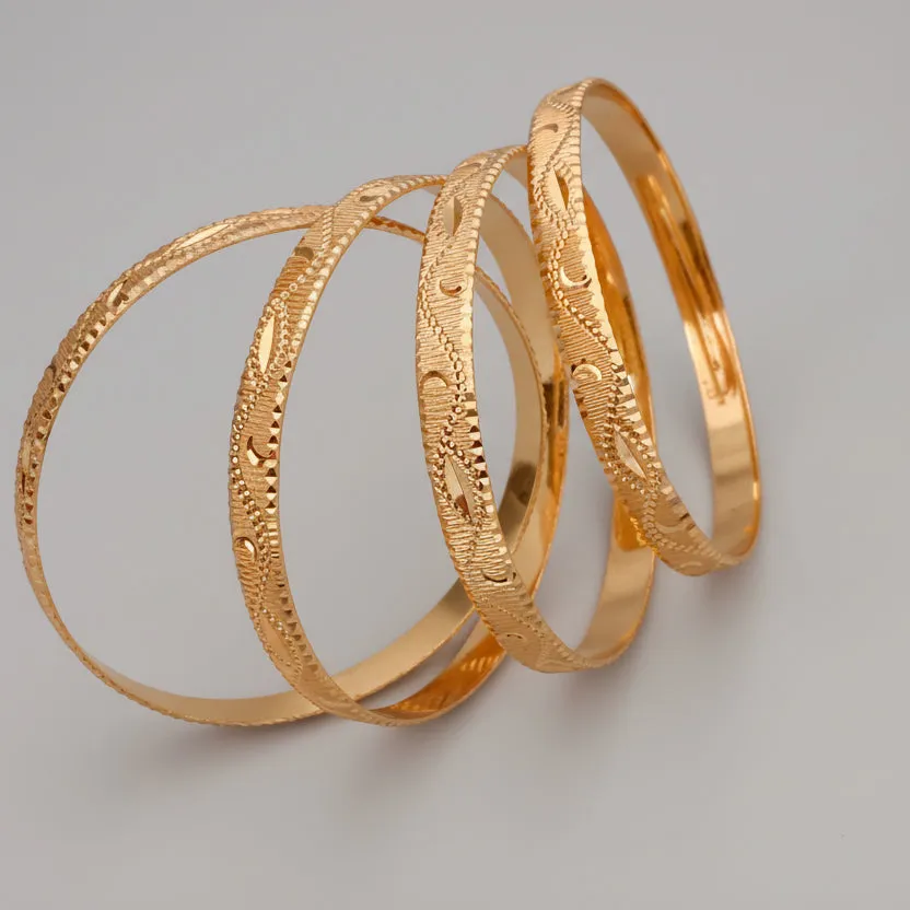 Buy 1 Get 1 Free-Riona Bangles (Set of 4)