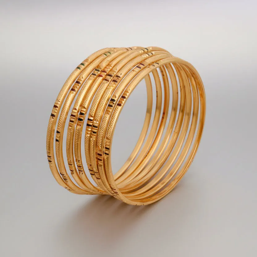 Buy 1 Get 1 Free - Anshika Bangles (Set of 8)