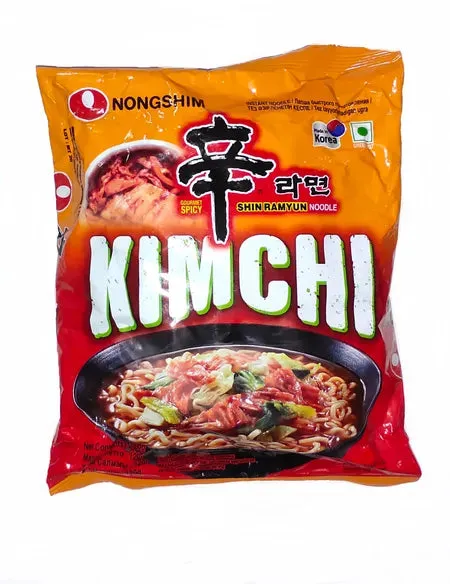 Nongshim Kimchi Ramyun Noodle Soup, 120g