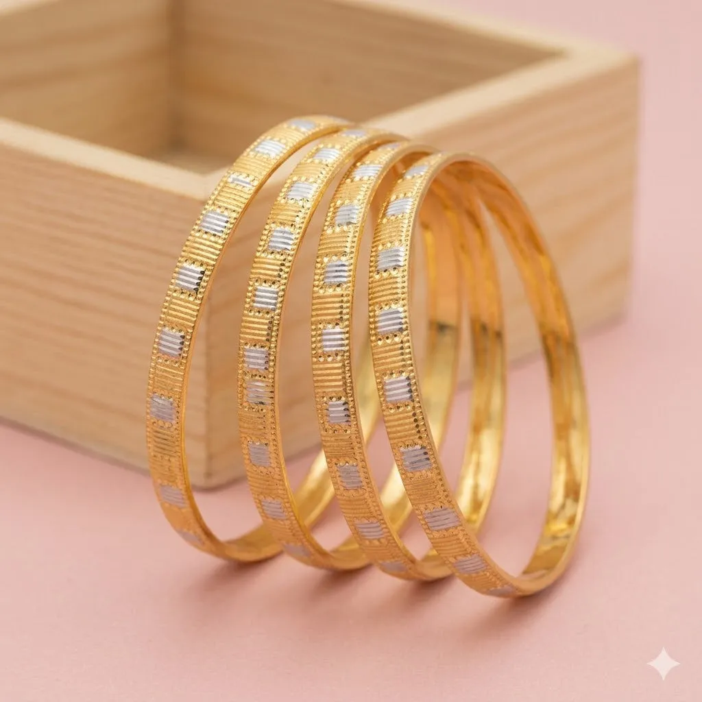 Buy 1 Get 1 Free - Kritika Bangles ( set of 4 )