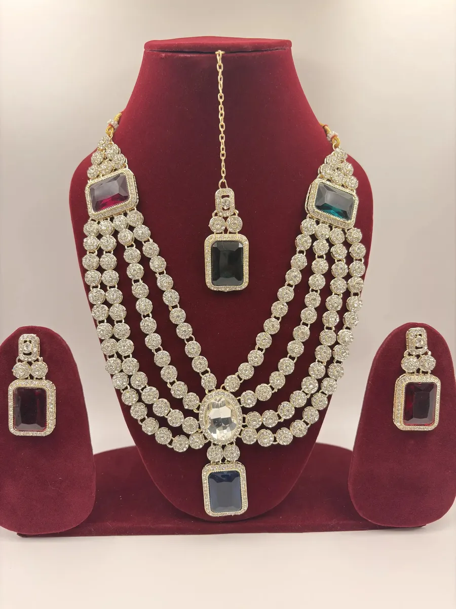Ratnavali Grand Bridal Haar Set – Bridal Jewellery for Women