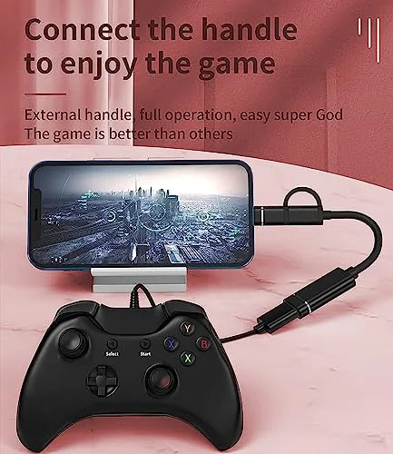 Verilux® USB OTG Cable Adapter for iPhone USB A Female to Light-ning/USB C Male Flash Drive Connector Flash Drive Adapter for iPhone, Ipad, More Type C Devices - image 5
