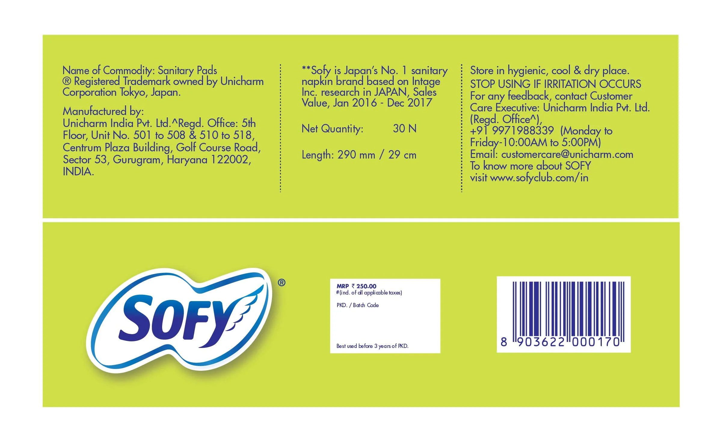 Sofy Antibacteria Extra Long Pads - 30 Count - image 4