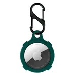 KACA Silicone Case Compatible with Apple AirTag - Full Protection, Keychain Included, Slim and Simple Design, Premium Food Grade Silicone, Scratch-Free, Safe for Kids and Pets [Green]