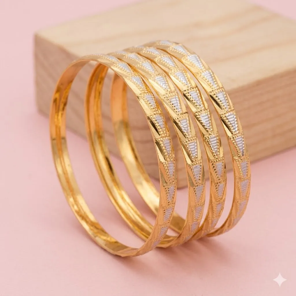 Buy 1 Get 1 Free - Riya Bangles ( set of 4 )