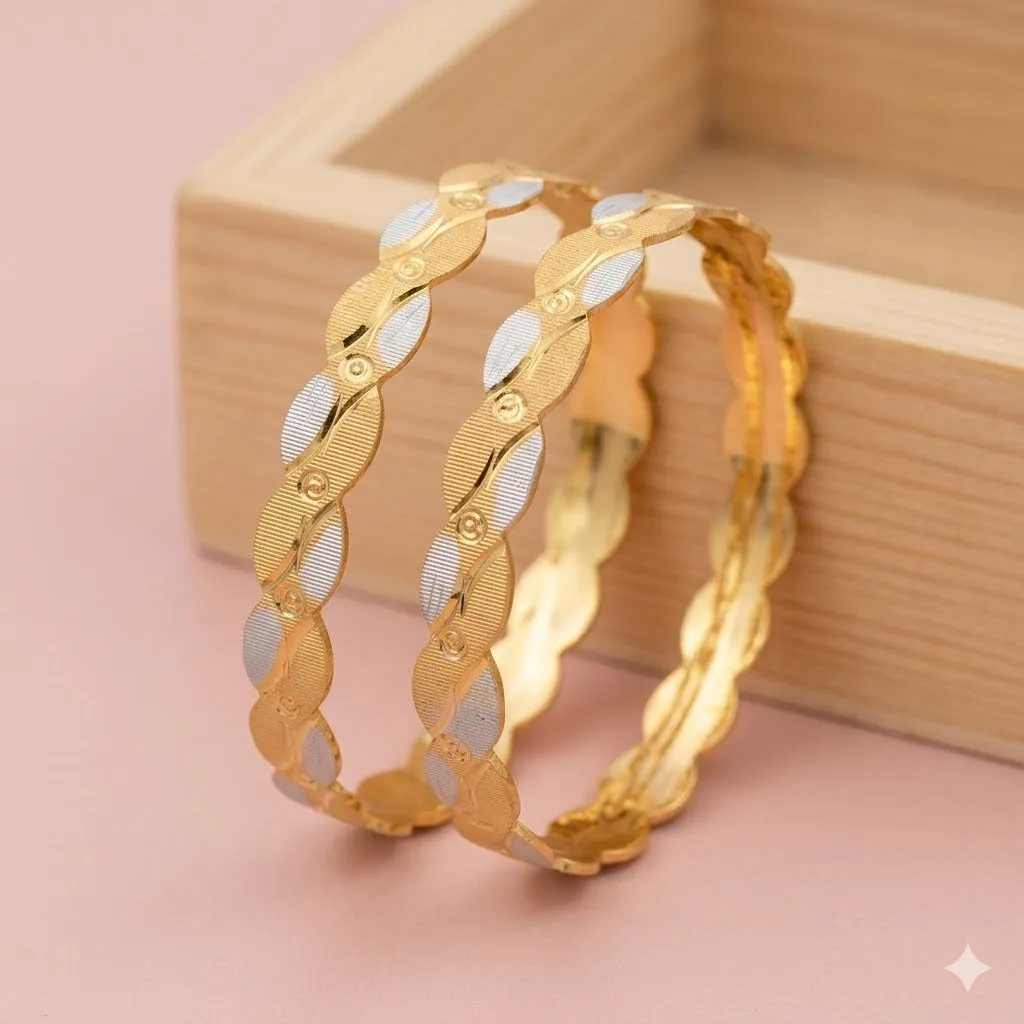 Buy 1 Get 1 Free -Prisha Bangles ( set of 2 )