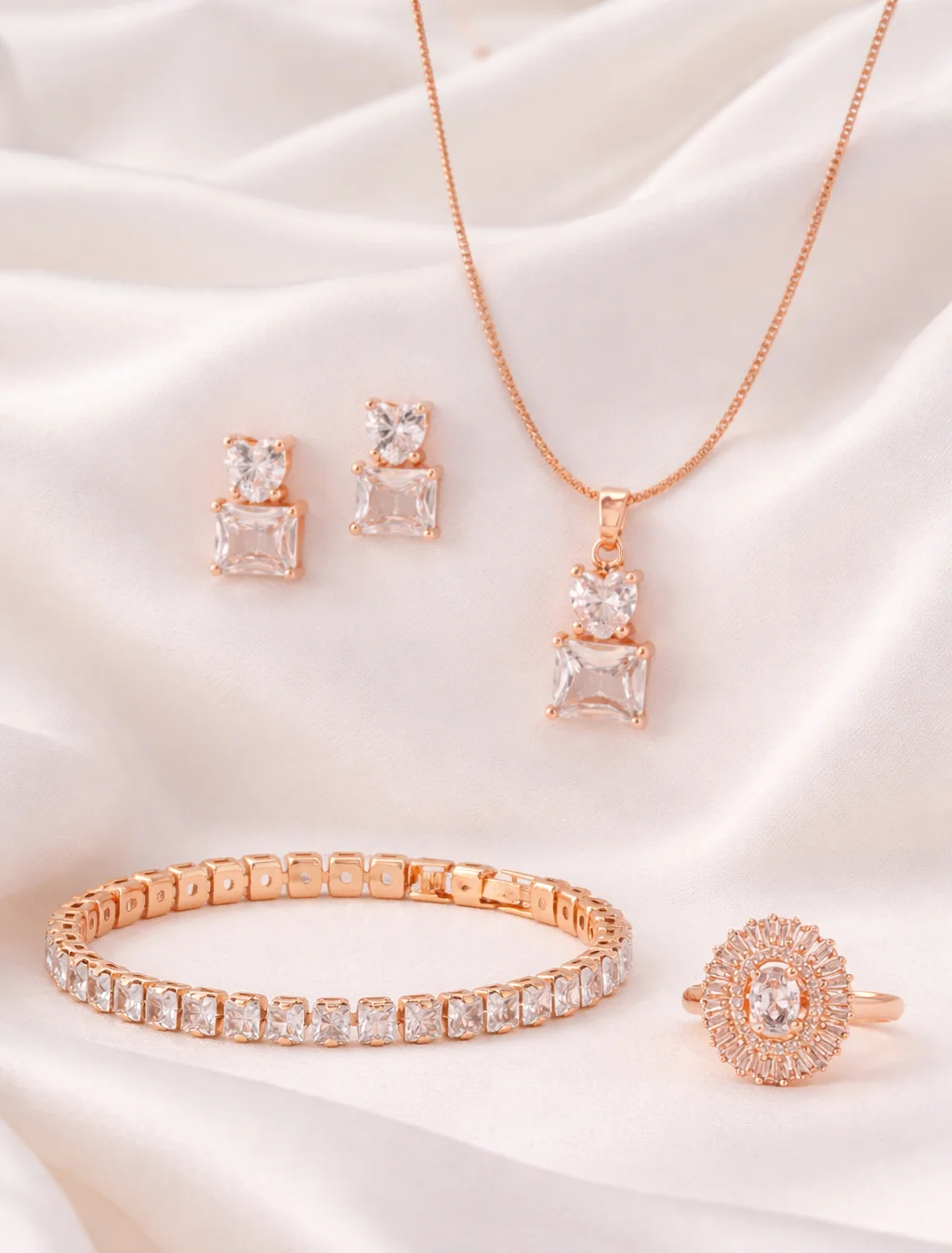 Be Mine Rose Gold Luxury Combo