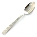 Parage Stainless Steel Spoon Set of 12, Table Spoon, Length 15.5 cm, Elegant Dinner Spoon, Silver (Dilare)