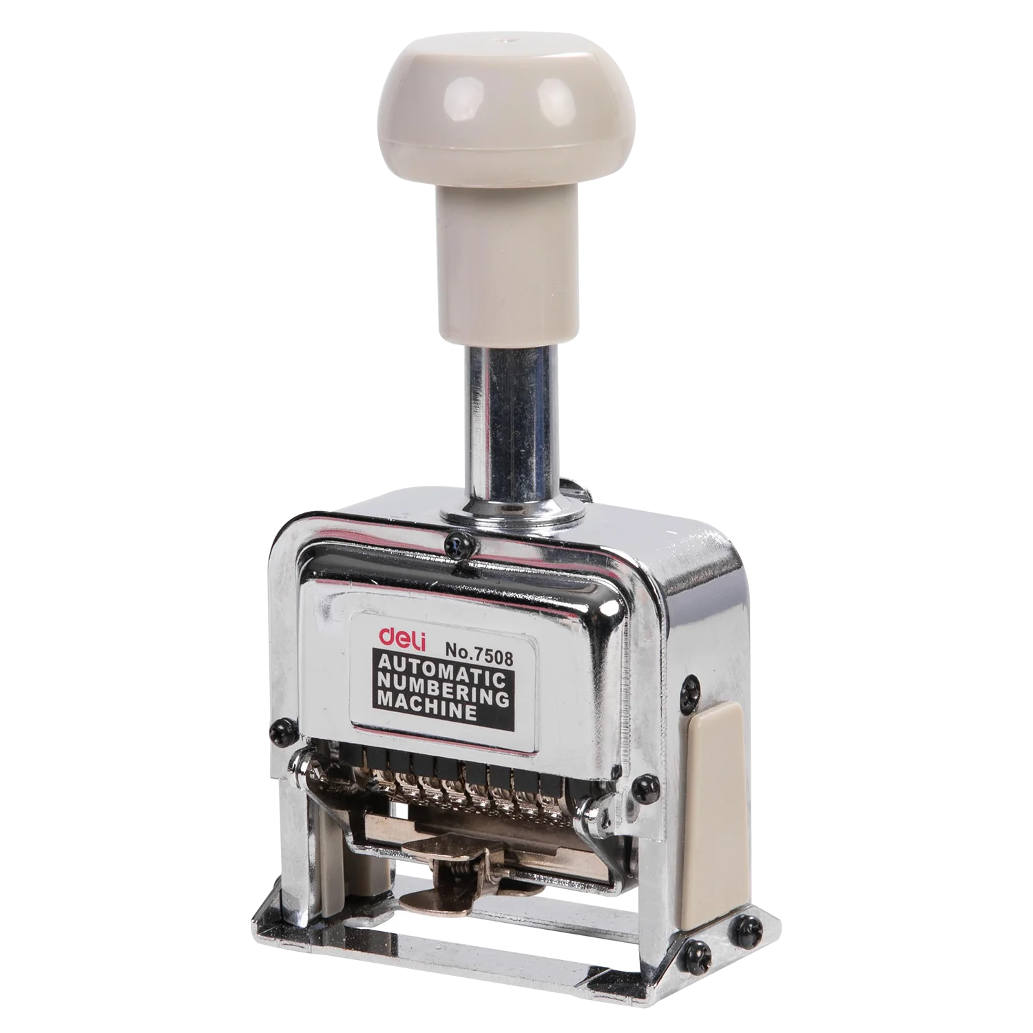 DELI W7508 NUMBER MACHINE 8 DIGIT 1 T - Color May Vary