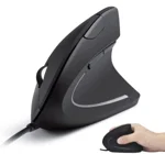 Verilux® Wired Vertical Mouse, Optical Ergonomic Mouse with 4 Adjustable DPI 800/1200/2000/3200, 5 Buttons USB Computer Mouse, Better for Large and Medium Sized Hands,for for Mac, PC, Desktop