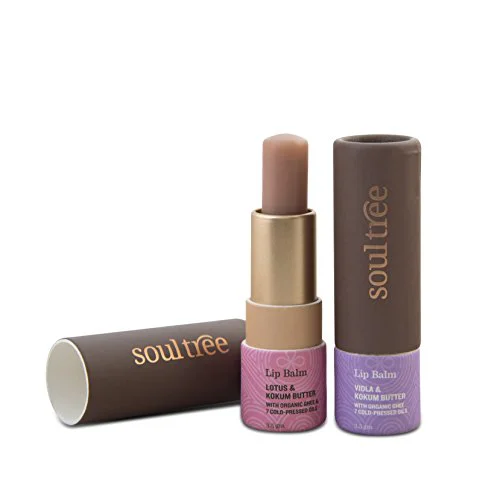 SoulTree Lip Balm - Lotus and Kokum Butter | Heal & Moisturise Lips - 3.5gm - image 3