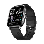 pTron Newly Launched Reflect Callz Smartwatch with Bluetooth Calling, 1.85" Full Touch Display, 600 NITS, Digital Crown, 100+ Watch Faces, HR, SpO2, Sports Mode, 5 Days Battery Life & IP68 (Black)