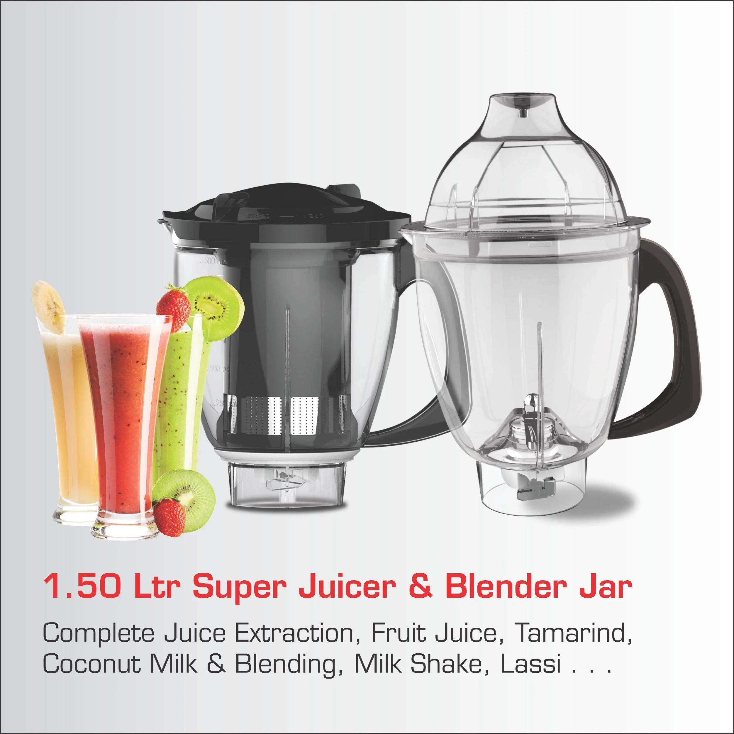 Vidiem Vtron Mixer Grinder (4 Jar) - image 2