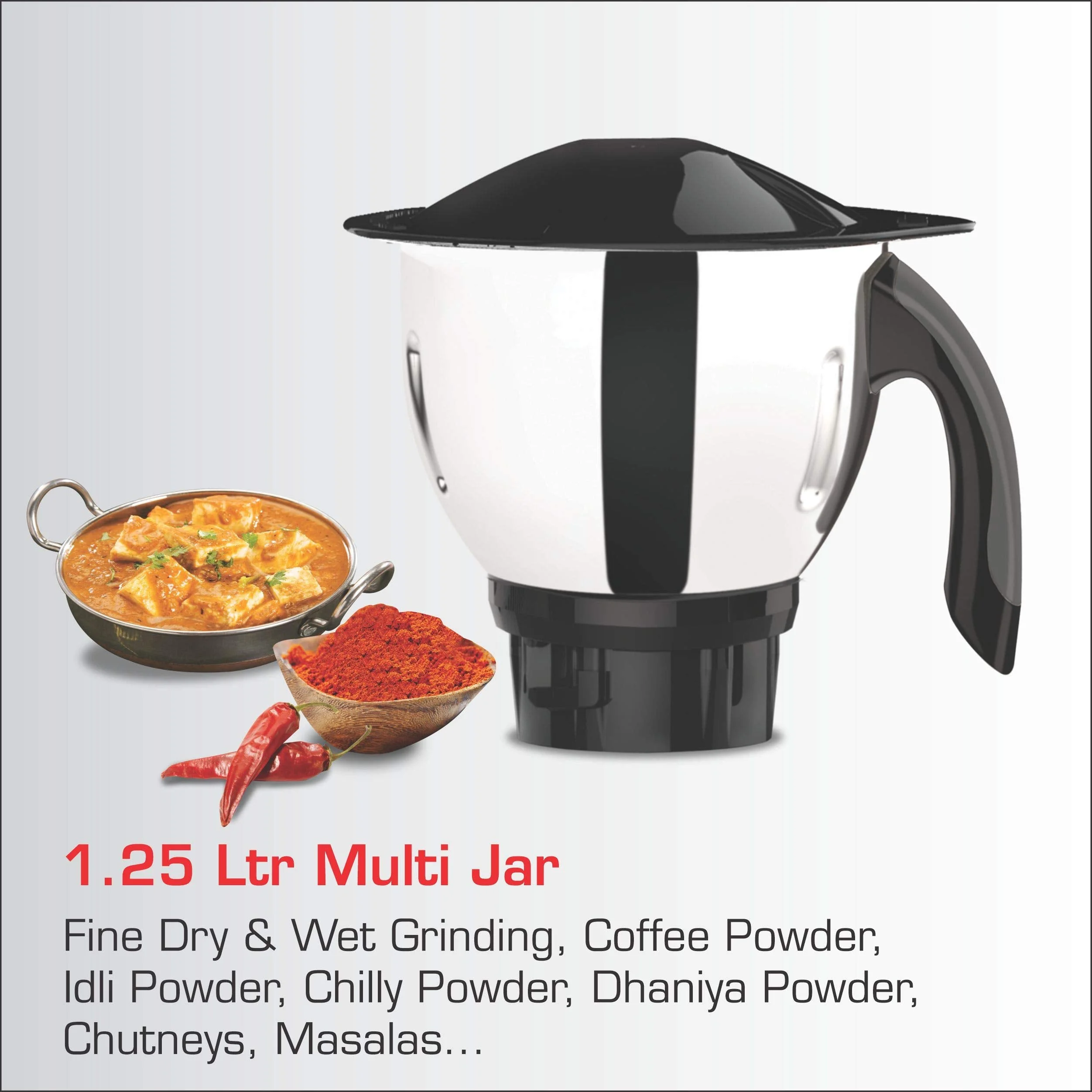 Vidiem Vtron Mixer Grinder (4 Jar) - image 4