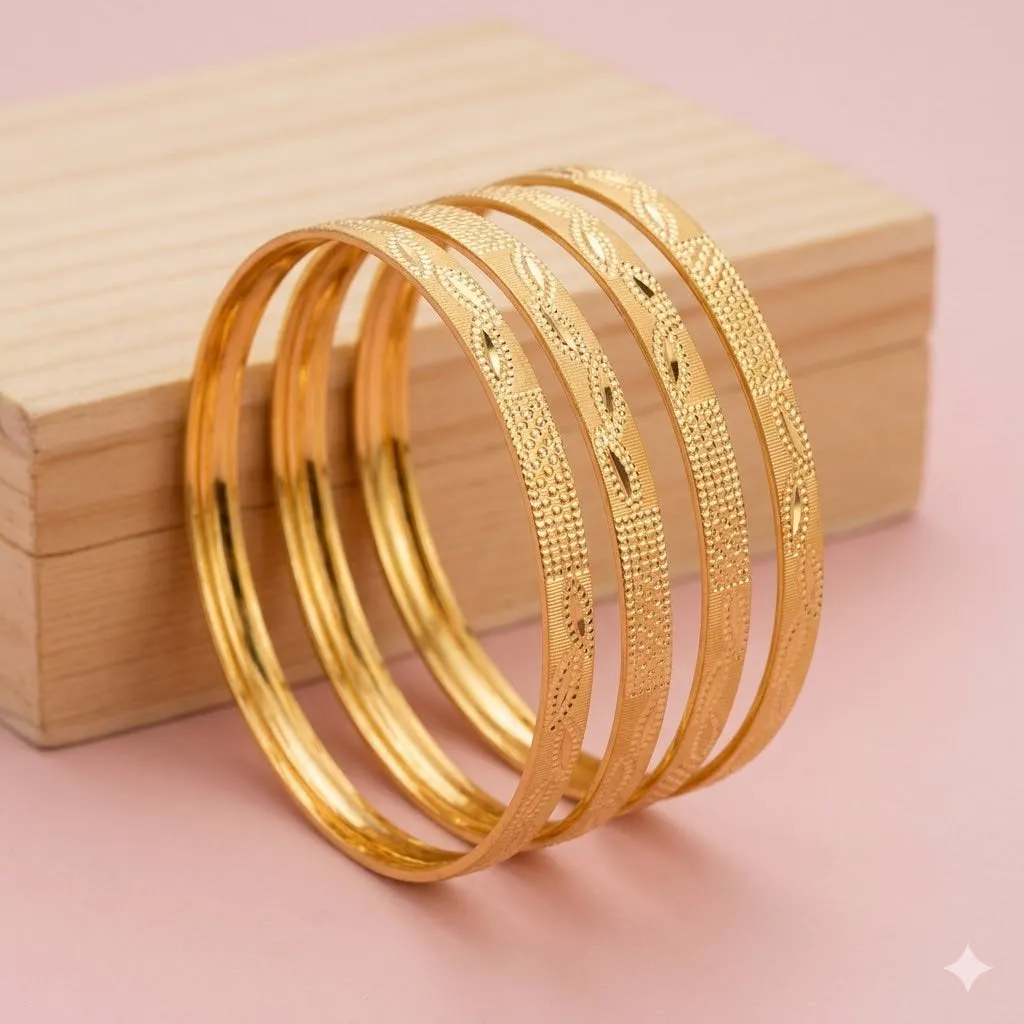 Buy 1 Get 1 Free - Vidhi Bangles ( set of 4 )