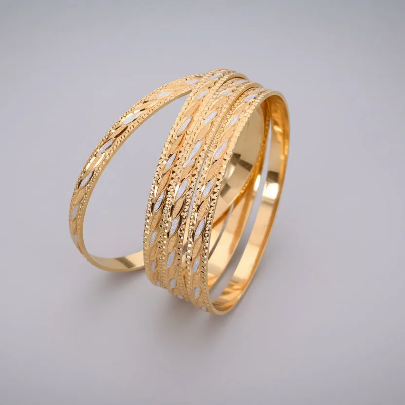 Buy 1 Get 1 Free - Mira Bangles ( set of 4 )