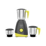 Havells Capture 500W 3 Jar Mixer Grinder, 3 Speed Options with Whip (Black) - (Indian Plug)