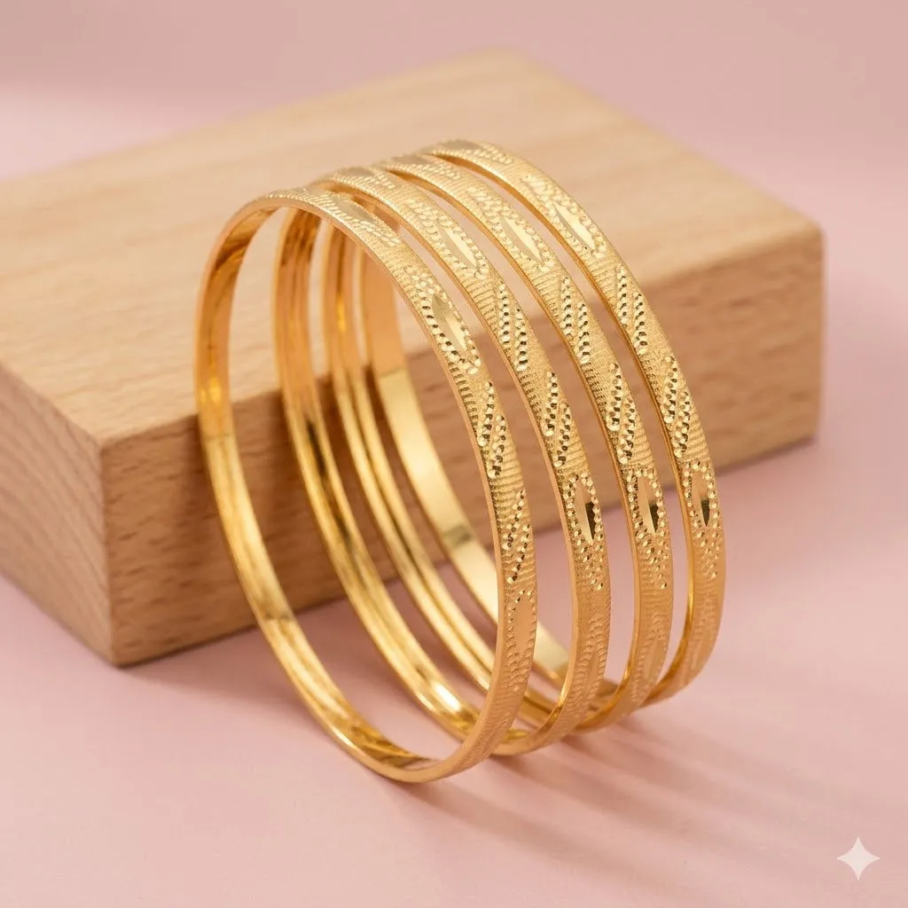 Buy 1 Get 1 Free -Chandani Bangles ( set of 4 )