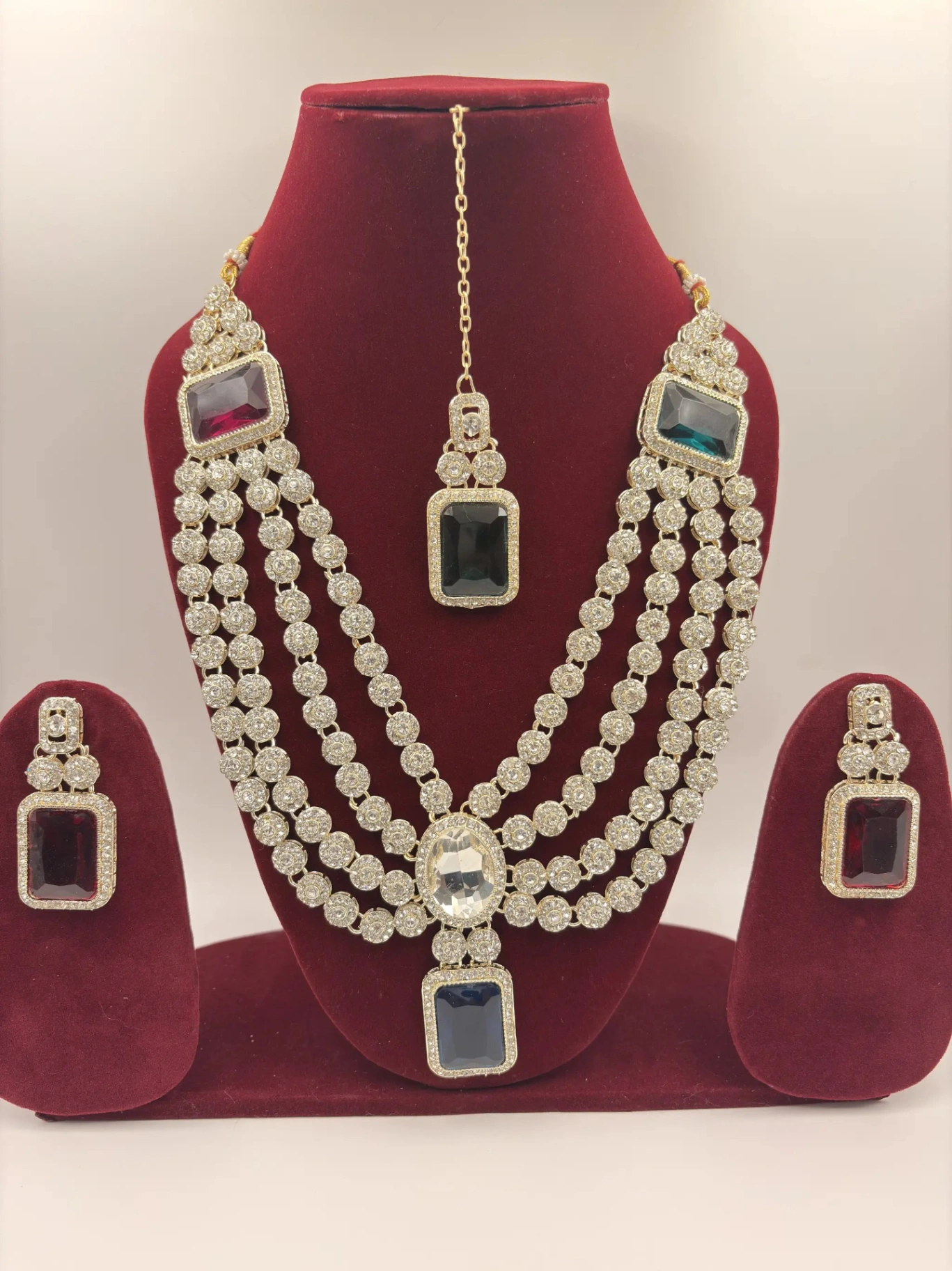 Ratnavali Grand Bridal Haar Set – Bridal Jewellery for Women