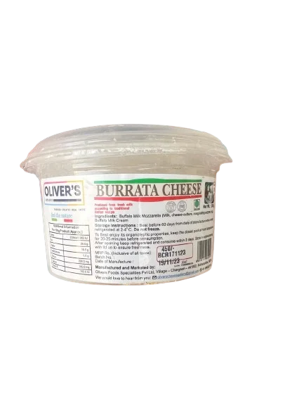 Oliver's Burrata Cheese - 450g