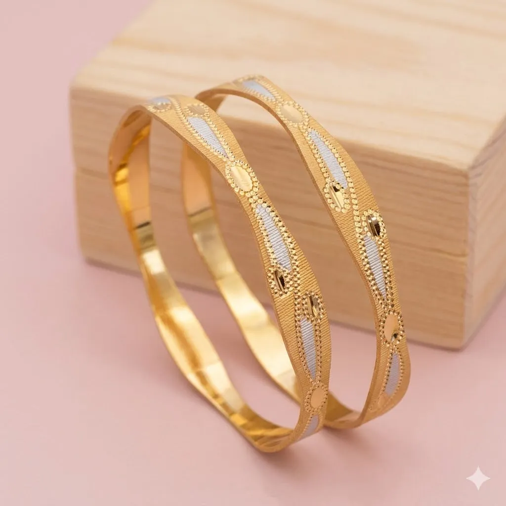 Buy 1 Get 1 Free -Vandna Bangles( set of 2 )