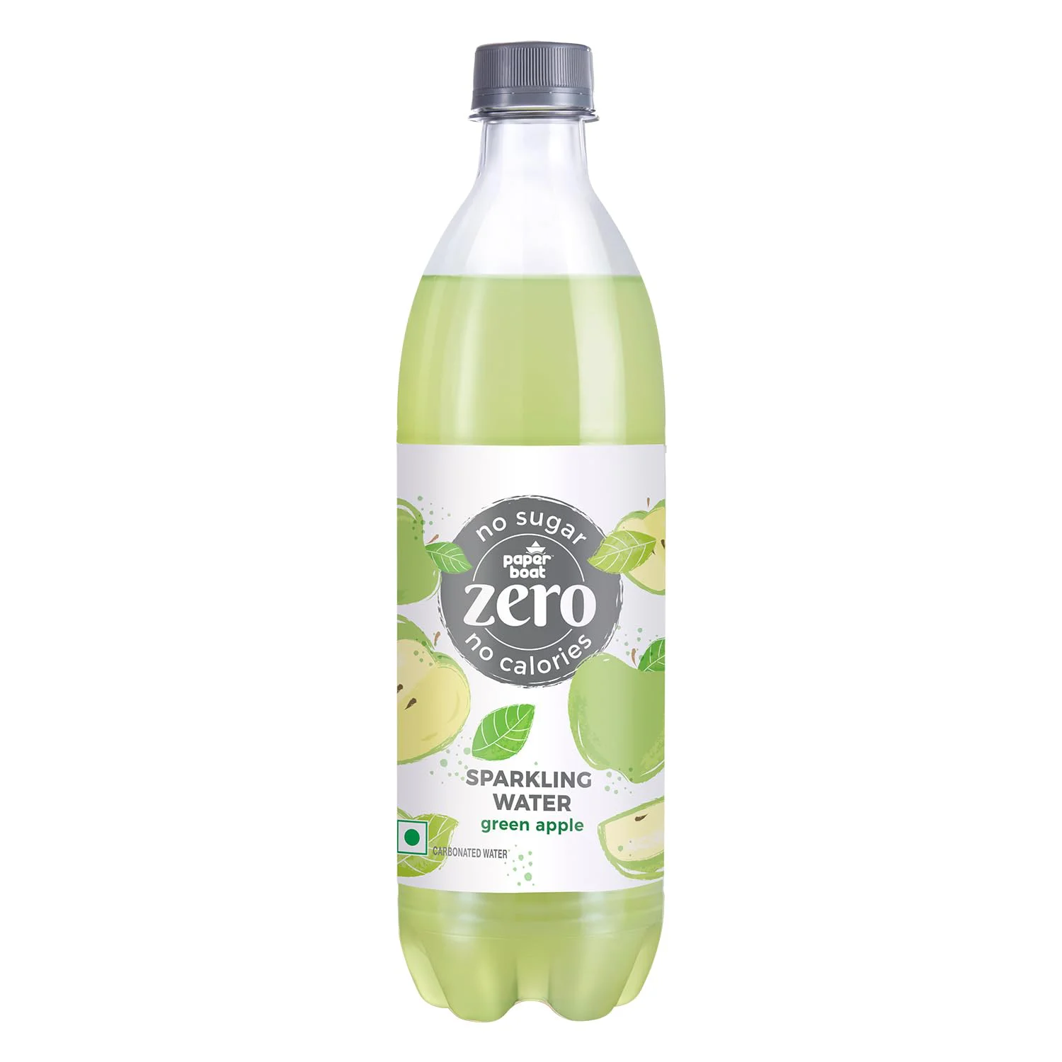20x Paper Boat Green Apple Sparkling Water, 600ml each - Pack of 20