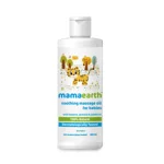 4x Mamaearth Soothing Baby Massage Oil, with Sesame, Almond & Jojoba Oil - Pack of 4 (200ml each)
