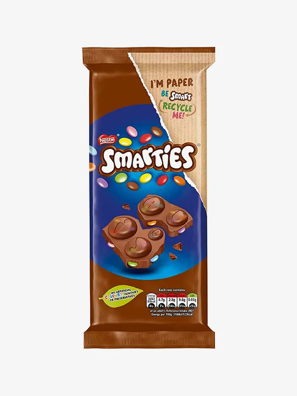 Nestlé Smarties Chocolate 90g