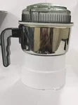 Sujata Chutney Steel Jar, 400 ml, (White), Stainless Steel