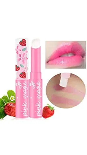 Zintalic Pink Magic Lip Balm (Attractive Pink) For Girls And Women's - Pack of 2 - image 3