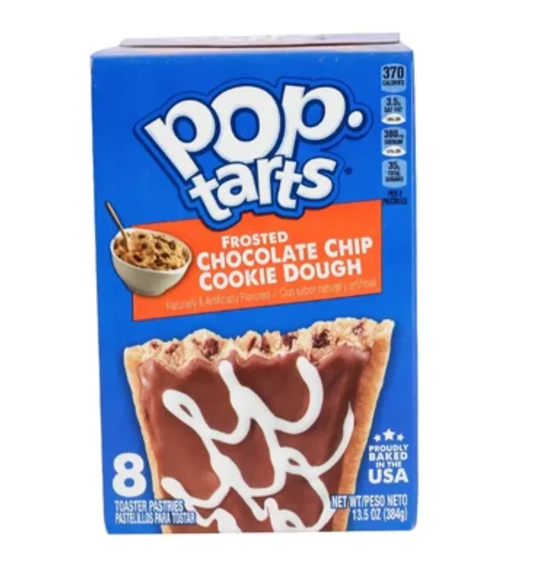 Kellogg's Pop Tarts Frosted Chocolate Chip Cookie Dough - 34GM