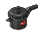Pigeon by Stovekraft Titanium 3 Ltrs Outer Lid Pressure Cooker - Black, Aluminium