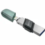 SanDisk iXpand Flash Drive Flip USB 3.0/USB 3.1 Gen 1 256GB for iOS and Windows.