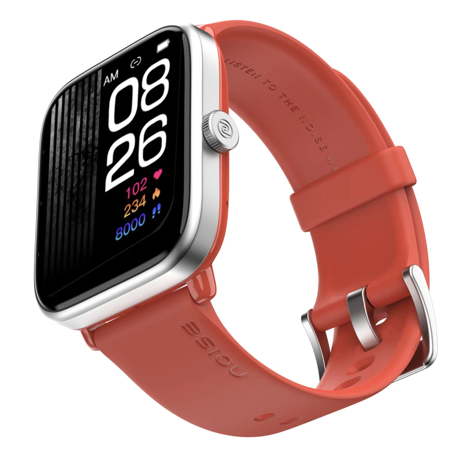 Noise ColorFit Pro 4 Smart Watch with 1.72" TruView Display (Sunset Orange)